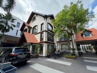 Hàng mới. bán nhà khu compound lương định của, quận 2. dt 180m2 (10x18m), 4 tầng, giá 38 tỷ