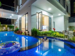 Hạ bán gấp 160 còn 110 tỷ. biệt thự compound nguyễn văn hưởng (thảo điền 1). 651m2 (20x30m), 3 tầng