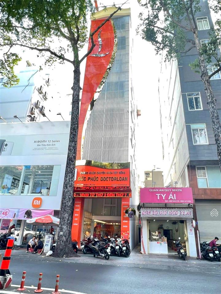 Xoay vốn bán gấp góc 2 mặt tiền tôn thất tùng, quận 1. 89,5m2 (5x22m), 8 tầng, hđt 320tr/th. 69 tỷ