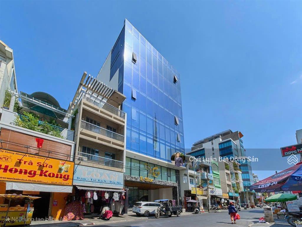 Bán building đi định cư. mặt tiền nguyễn hữu cầu. 265.2m2 (12.4x22m), h9t, hđt 450tr/th. 240 tỷ