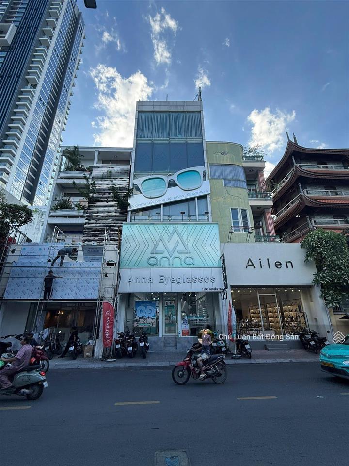 Giá đầu tư, bán nhà mặt tiền nguyễn trãi, quận 1. 102m2(6.3 x 20m), 7 tầng, hđt 120tr/th. 77 tỷ