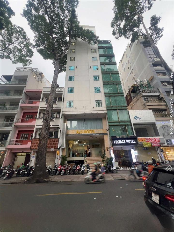Bán gấp giảm nhanh! khách sạn bùi thị xuân, dt 8x18m (139m2), h13t, hđt1,2 tỷ/th, giá bán 150 tỷ