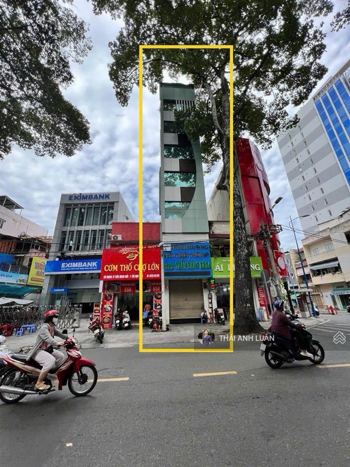 Hạ giá bán gấp! mặt tiền trần quang khải, dt 4x16m (64,8m2) 8 tầng, hđt 80tr/th, giá bán 29,8 tỷ