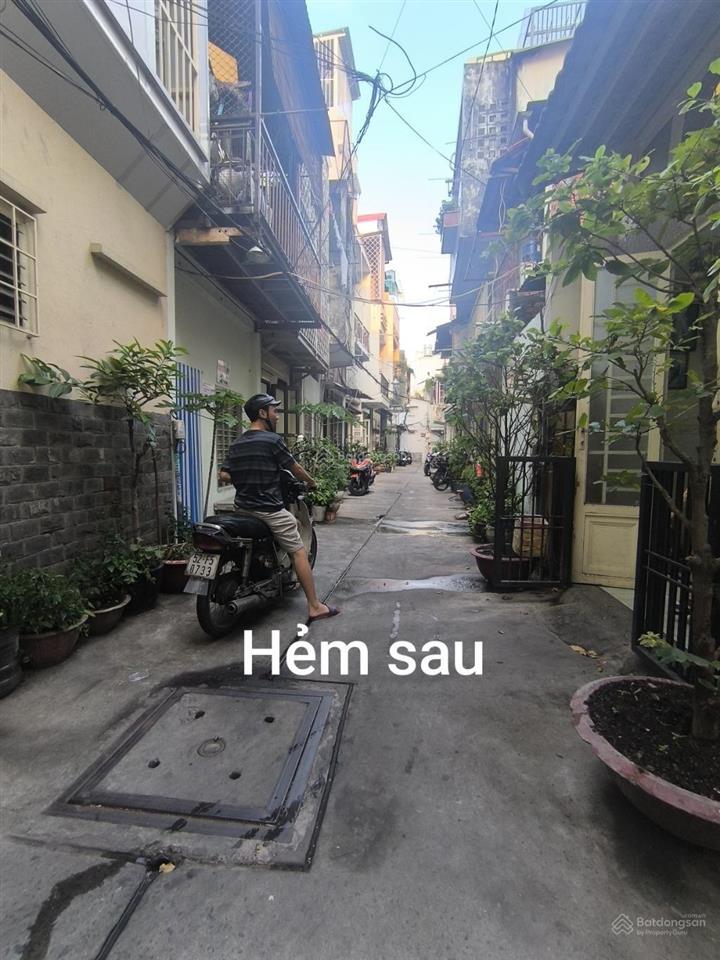 Bán nhà  2 mặt hẻm quận 3  hẻm xe tải  đang có dòng tiền  ba tầng