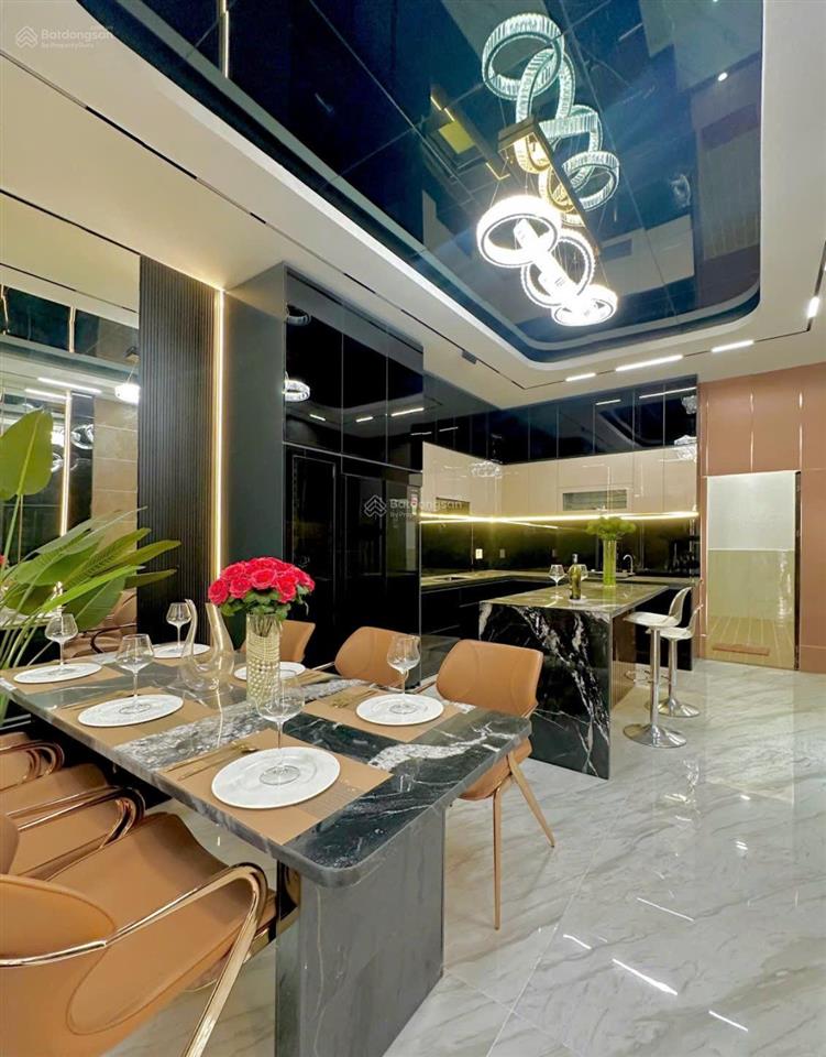 Bán nhà vip lê văn quới  full nội thất cực xịn dt 4x24.5m 4.5 tấm hẻm 12m thông giá 13,7 tỷ tl