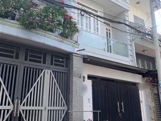 Nhà ngay chợ gò xoài hẻm xe tải thông 4x14m 1 lầu hẻm nhựa 6m giá 5.79 tỷ tl