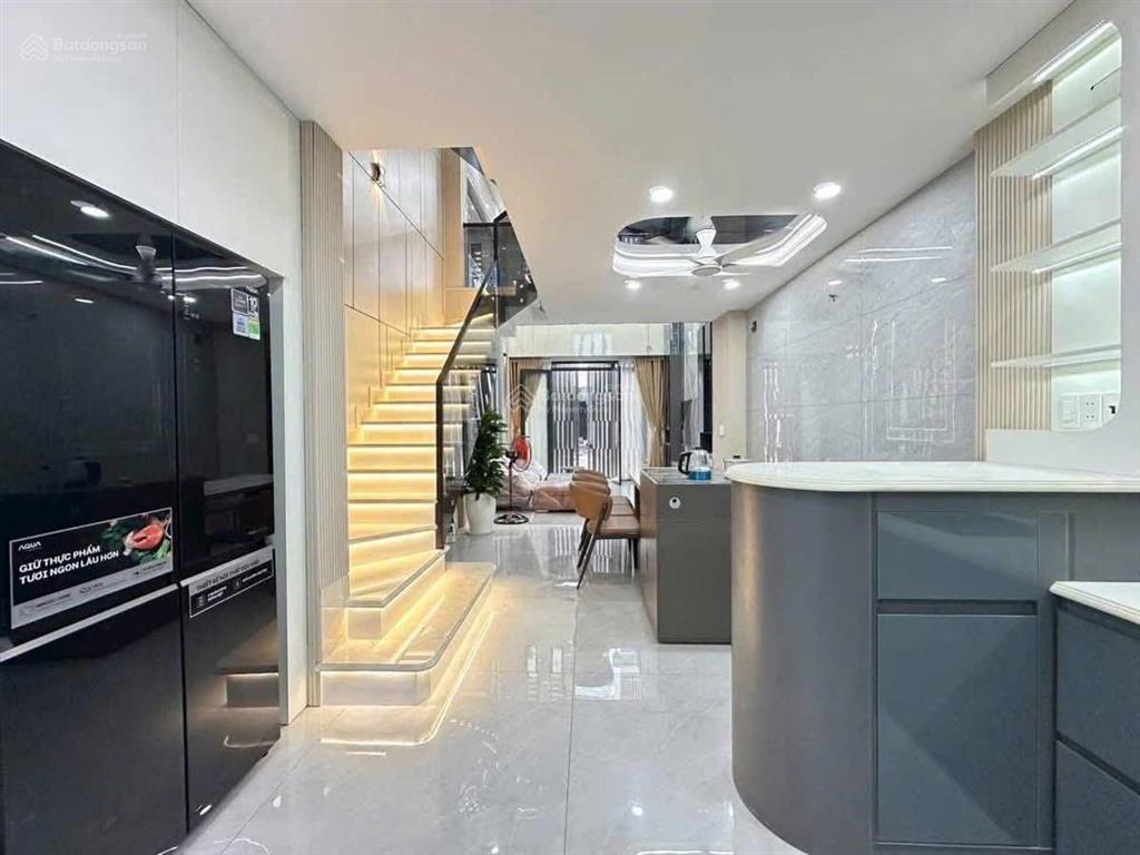 Bán nhà mới đẹp hxh lê văn quới hương lộ 2 dt 4x13m lửng 2 lầu st hẻm 6m giá 7.85 tỷ tl
