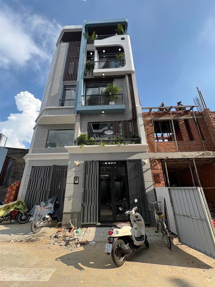 Bán nhà mới đẹp hxh lê văn quới hương lộ 2 dt 4x13m lửng 2 lầu st hẻm 6m giá 7.85 tỷ tl