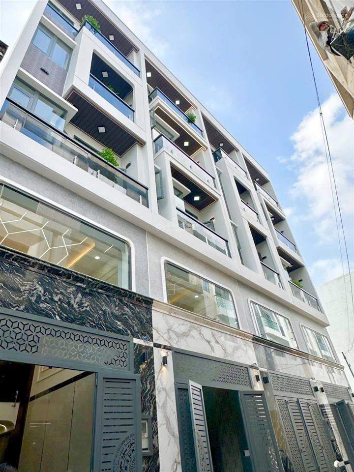 Hạ giá 500tr nhà thang máy hẻm 6m xe hơi khu đồng bộ giáp tân hoà đông  tên lửa, kết cấu hiện đại