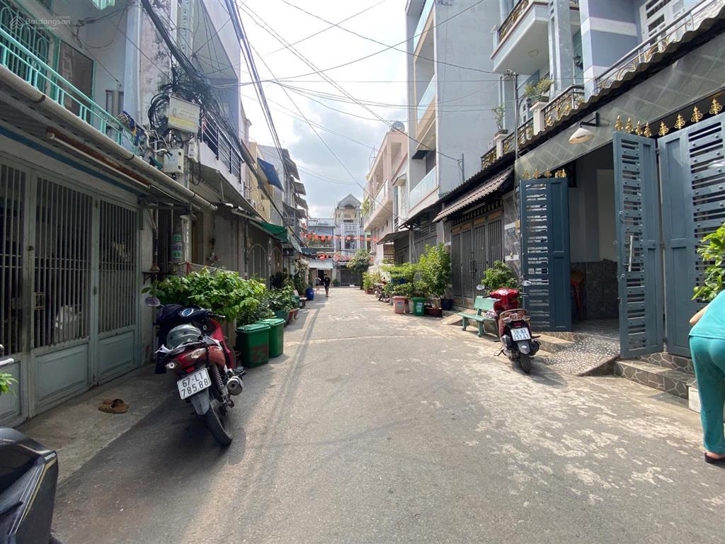 Hạ cực sốc 500 tr nhà 5 tầng đúc kiên cố hẻm 8m thông 703 hương lộ 2  full công năng