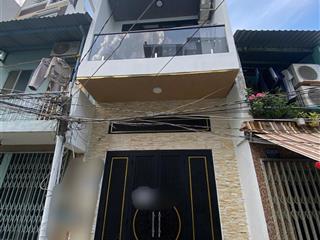 Sát chợ bình trị đôngqua tên lửa 2pnhà 3 tầng thiết kế hiện đại  hẻm 5m thông  dân cư đông đúc