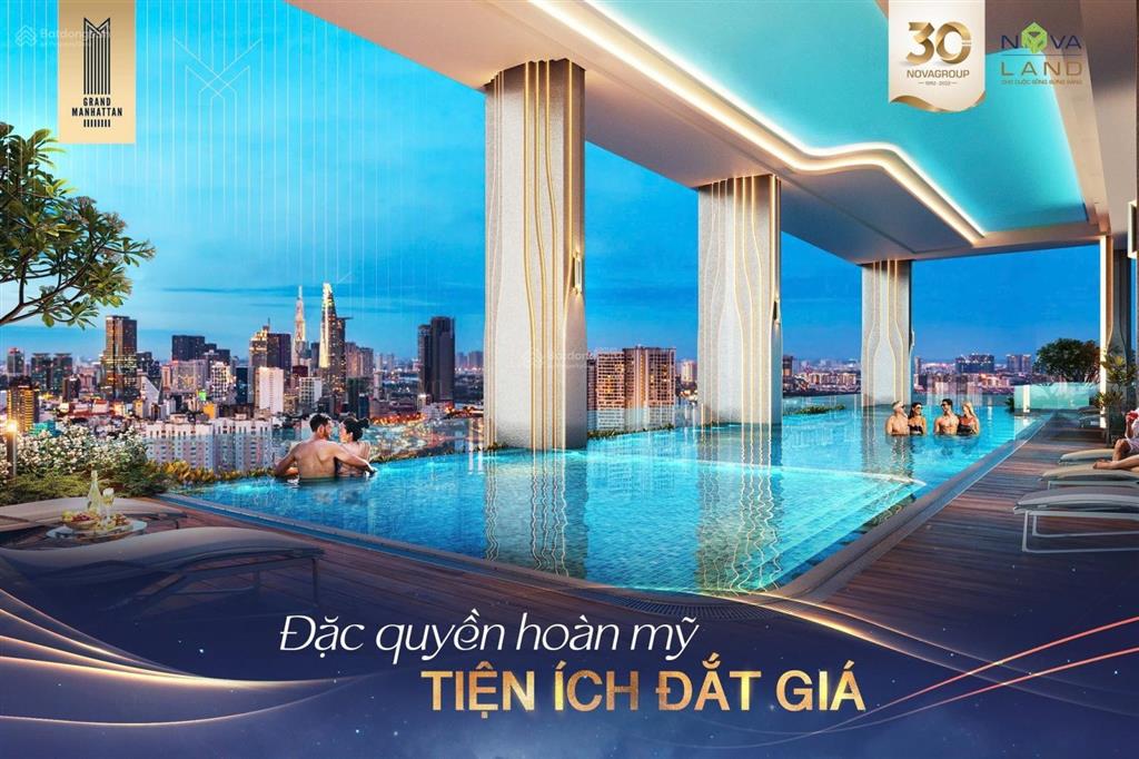 Chủ bán căn grand manhattan vị trí trung tâm quận 1 hiếm 2pn75m214,5 tỷ thanh toán 30% giá tốt
