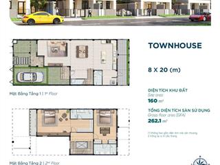 Chủ cắt lỗ bán gấp nhà phố tuyệt chủng 8x208,4 tỷ bước chân là công viên và sông vị trí độc bản