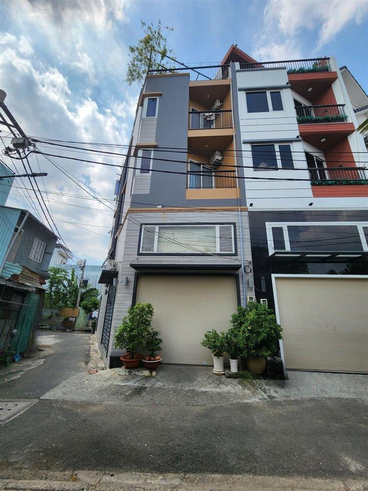 Lô góc cực thoáng  huỳnh tấn phát  phú thuận q7  xe hơi ngủ nhà  4 tầng (4,8x13m)  nhỉnh 7tỷ