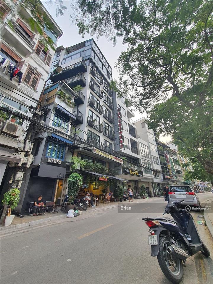 Bán nhà mặt phố phường trúc bạch dt 105m2, mt 5m, 8 tầng, cho thuê 1.68 tỷ/năm