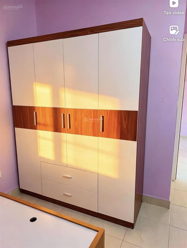 Cho thuê căn 2 phòng chung cư ecohome nhơn bình có nội thất giá 4tr/tháng
