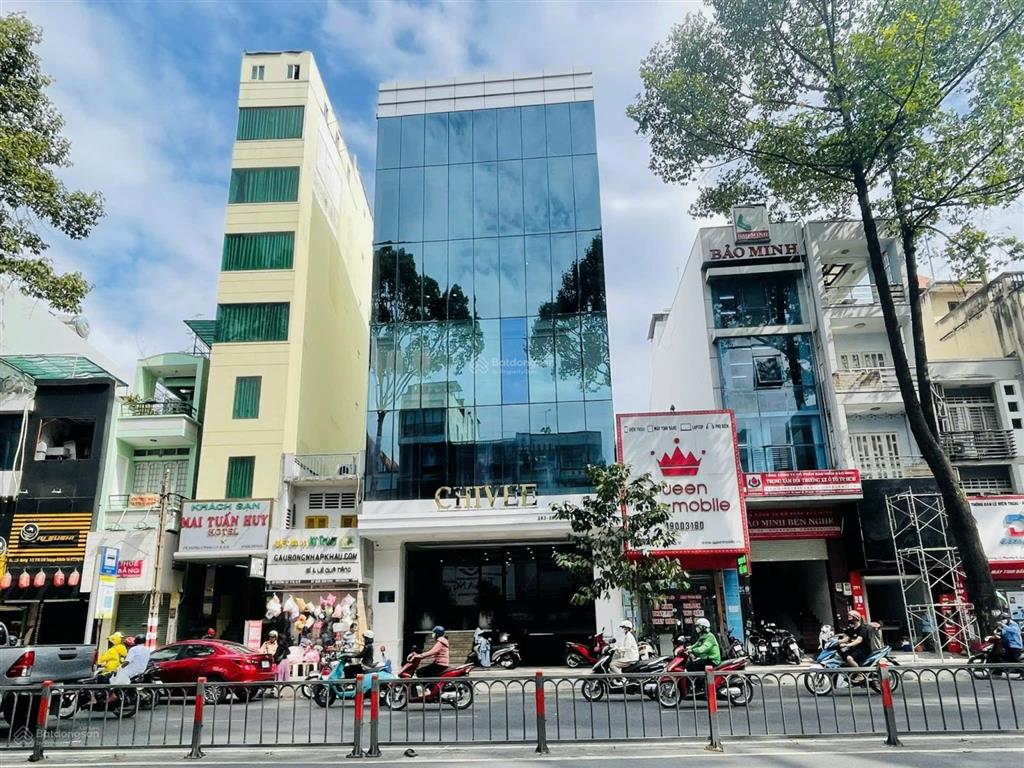 Tòa nhà góc 2mt nguyễn tri phương, quận 10  7x17m  hầm 6 tầng  hđt 150 triệu/th  giá 60 tỷ