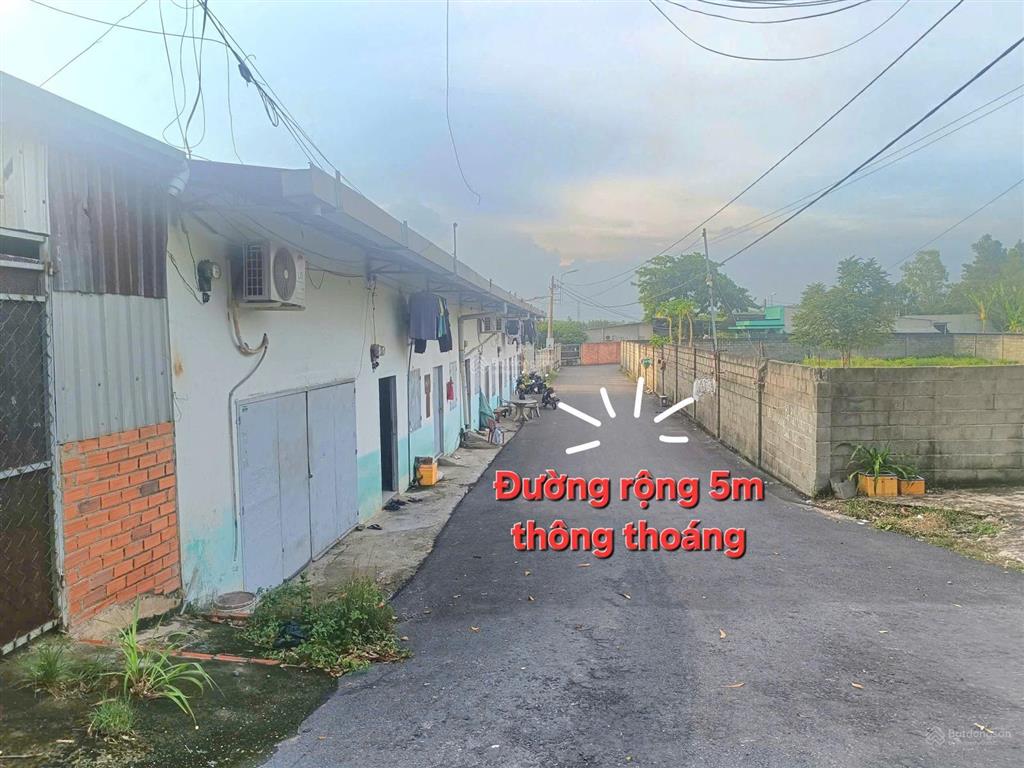 Cắt lỗ 300tr! bán dãy trọ 120m2  5 phòng cạnh kcn tây bắc, củ chi, sổ hồng riêng, giá 900tr