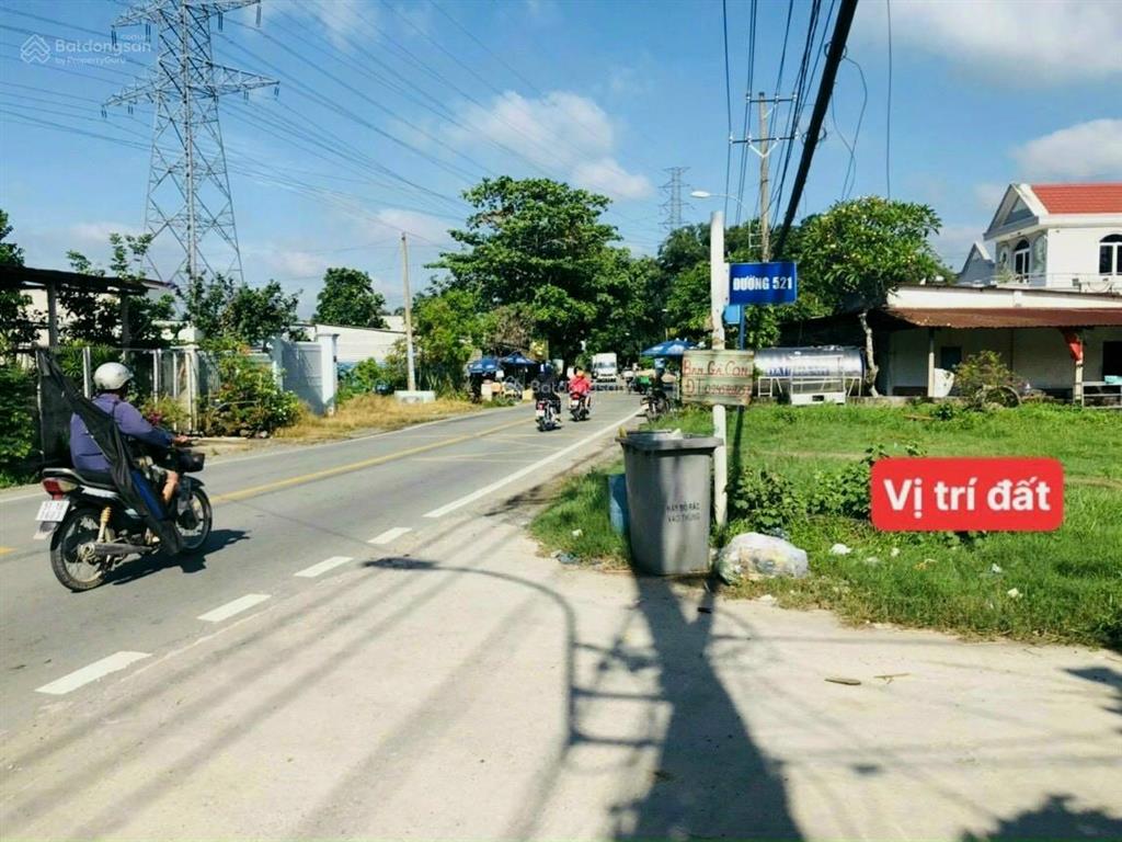 Bán thổ cư mặt tiền nguyễn thị rành 135m2 100% thổ cư sổ riêng giá 950tr gần kcn tây bắc củ chi