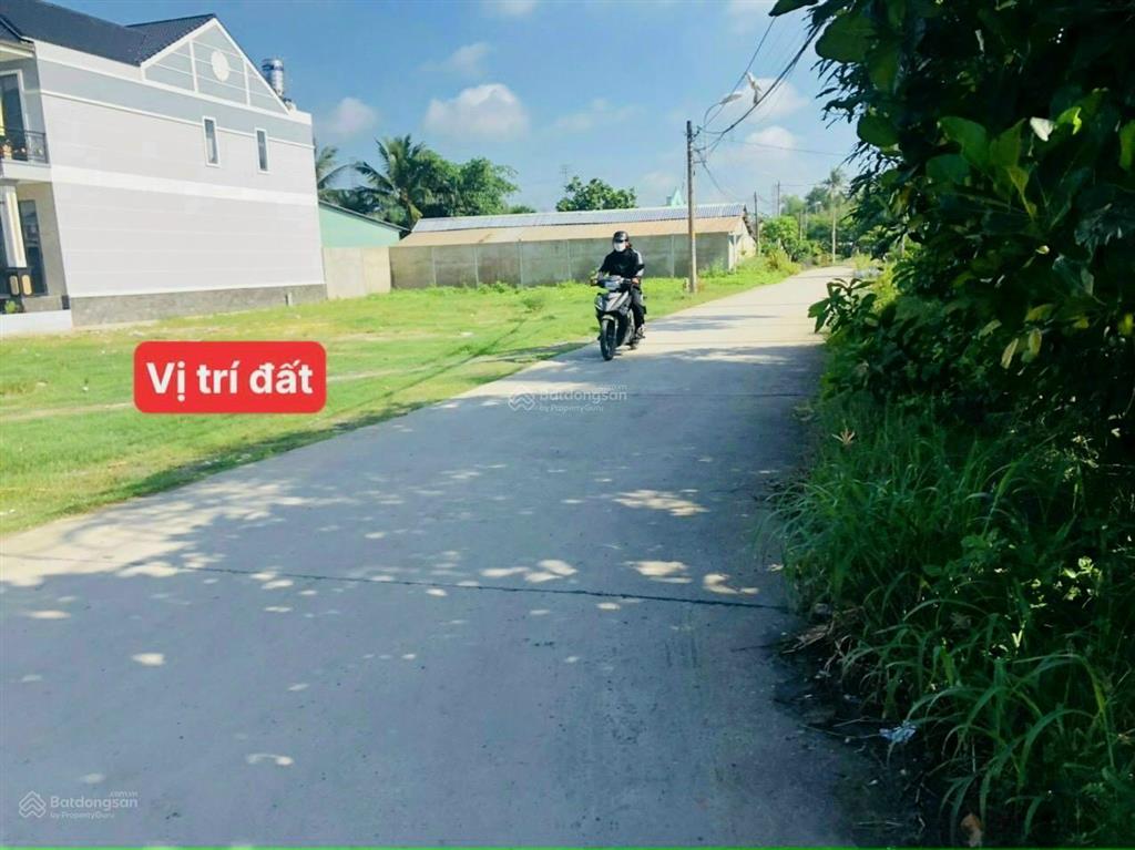 Bán thổ cư mặt tiền nguyễn thị rành 135m2 100% thổ cư sổ riêng giá 950tr gần kcn tây bắc củ chi