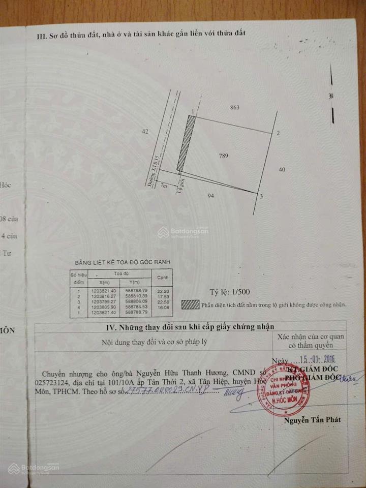 Đất rộng nguyễn văn bứa hóc môn 10x37=379m2 sổ riêng giá 1 tỷ 950 xây tự do đường xe cont di chuyển