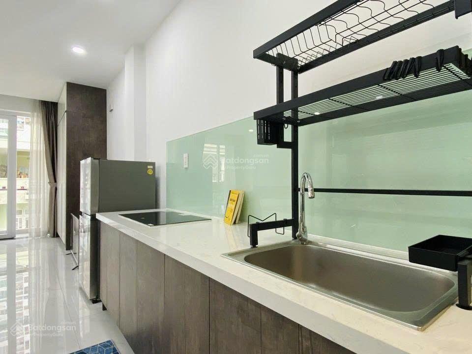 Cho thuê chdv 40m2 full nội thất có ban công ở vũ tùng q. bình thạnh gần chợ bà chiểu