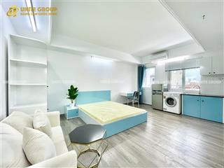 Cho thuê căn rộng 40m2 ở nguyễn hữu cảnh q. bình thạnh gần landmark, q1 full nội thất cửa sổ lớn