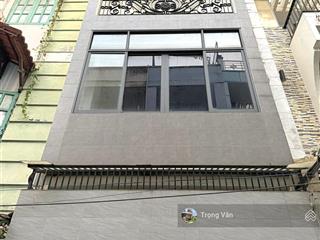 Hẻm 4m đoàn văn bơ  nhà 4 tầng btct  sổ 49,1m². chỉ 6,3 tỷ