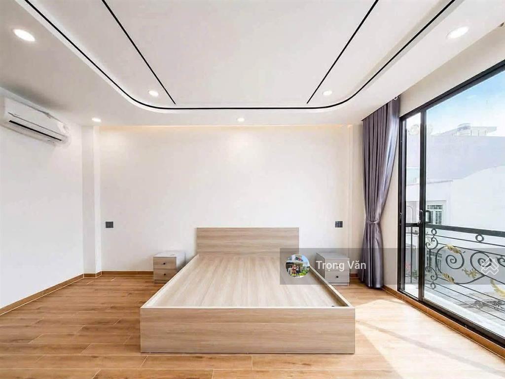 Hẻm xe hơi né, giáp quận 1  nhà mới xây 2026 từ móng  6 tầng + có thang máy. giá 11,5 tỷ