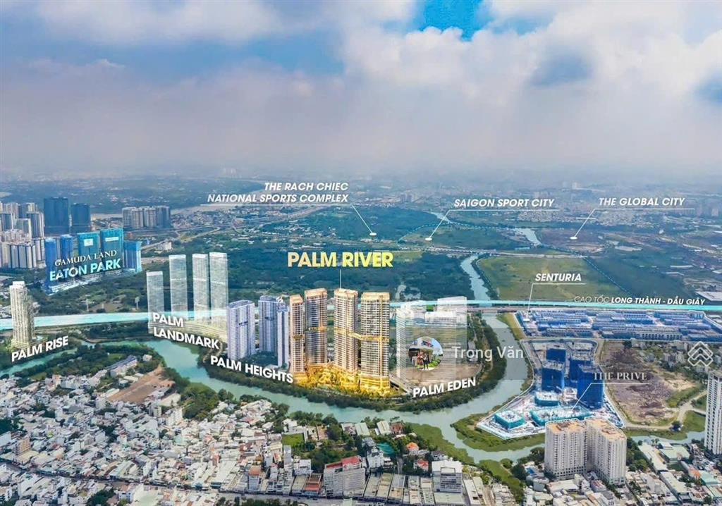 Dự án mới palm river quận 2  chỉ 168 triệu/m² đã vat và pbt  thanh toán theo tiến độ đến q1/2029