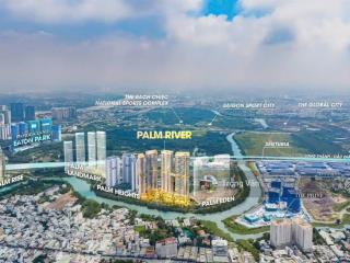 Dự án mới palm river quận 2  chỉ 168 triệu/m² đã vat và pbt  thanh toán theo tiến độ đến q1/2029
