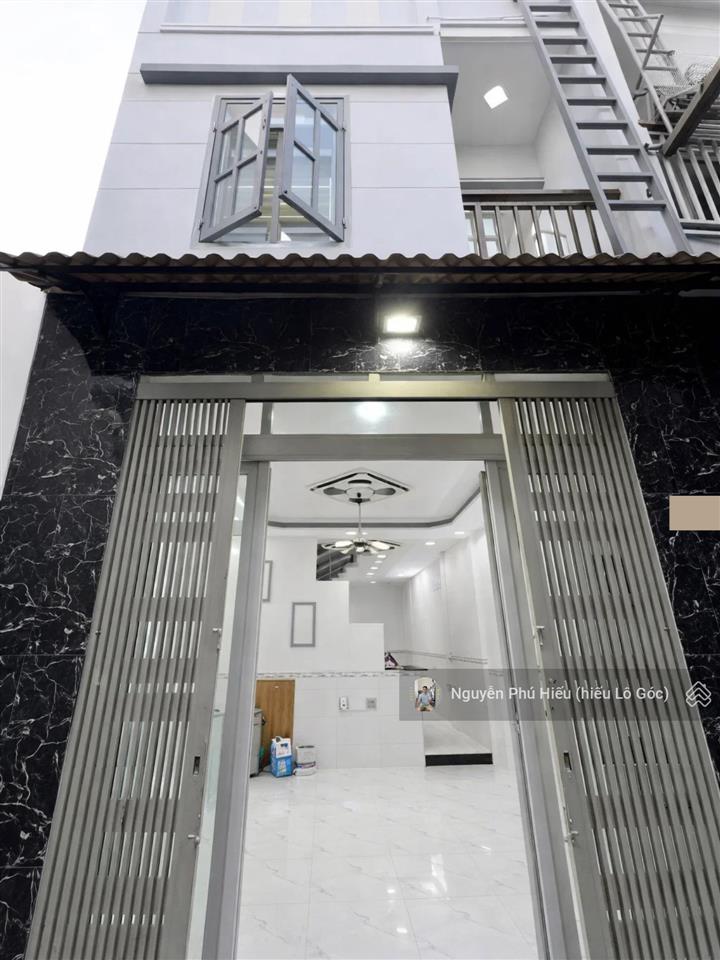 Bán nhanh nhà kênh tân hóa  tân phú 4,2 x 12m(56m2)  nở hậu tài lộc  giá chào 6,09 tỷ(tl)