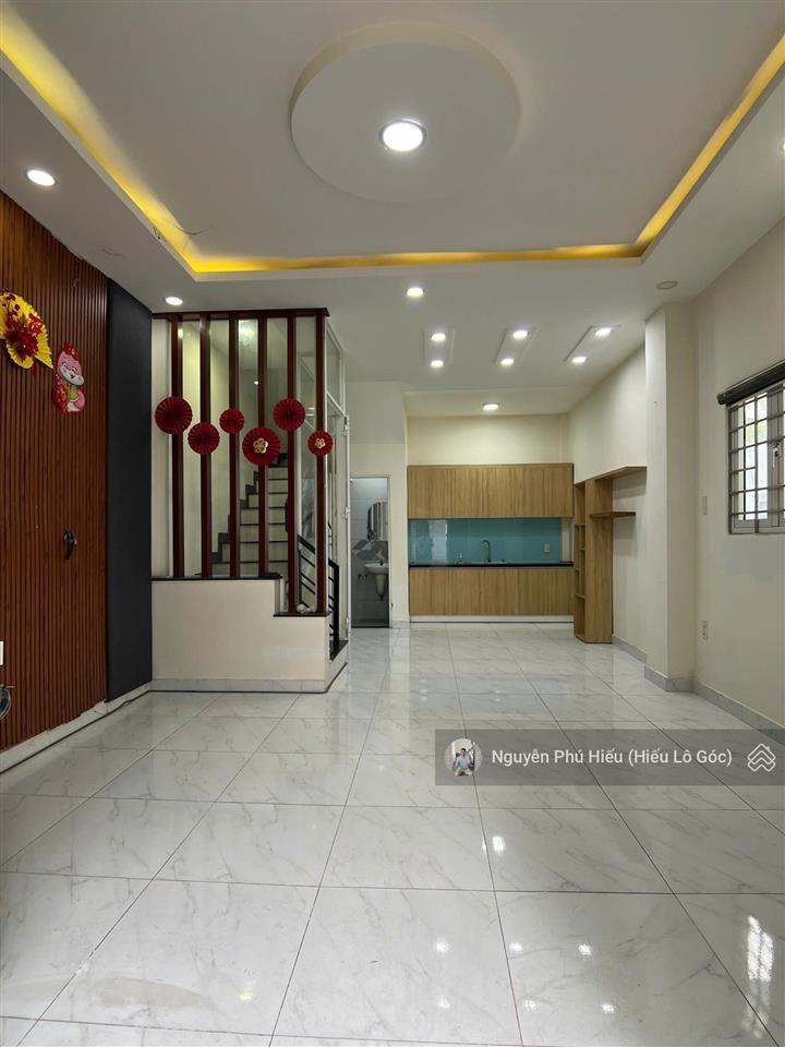 Gấp bán giảm chào  4,65tỷ(tl)  nhà lô góc hẻm thông 6m  đô đốc long, tân phú  4,5x8m