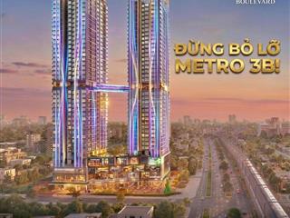 Emerald boulevard quốc lộ 13 căn hộ view sông, giá từ 62,6 triệu/m2, thanh toán 10% nhận nhà
