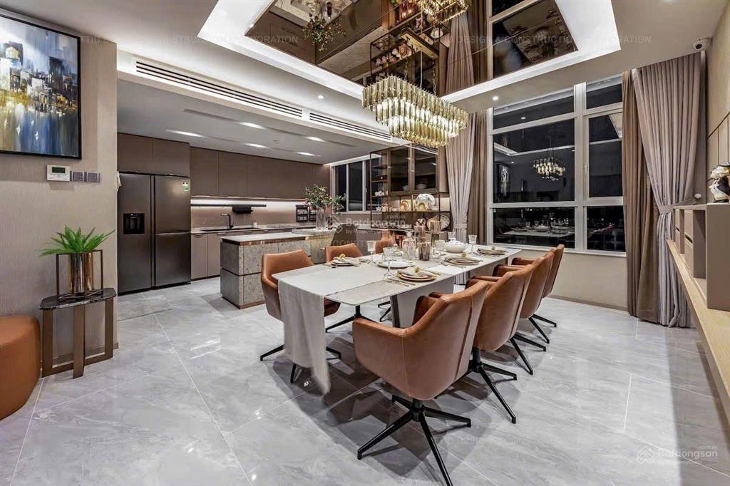 Bán penthouse duplex vista verde 257.9m 4pn sổ hồng full nội thất, giá 23.5 tỷ all in