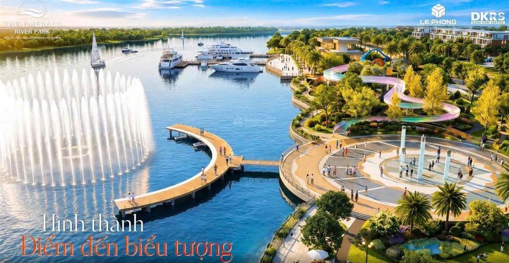 The emerald river park  siêu phẩm căn hộ bến du thuyền sông sài gòn. giá chỉ từ 1 tỷ 9/căn