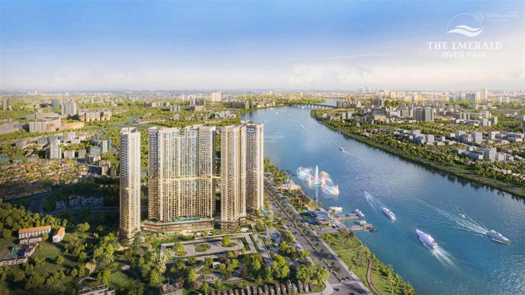 The emerald river park  siêu phẩm căn hộ bến du thuyền sông sài gòn. giá chỉ từ 1 tỷ 9/căn