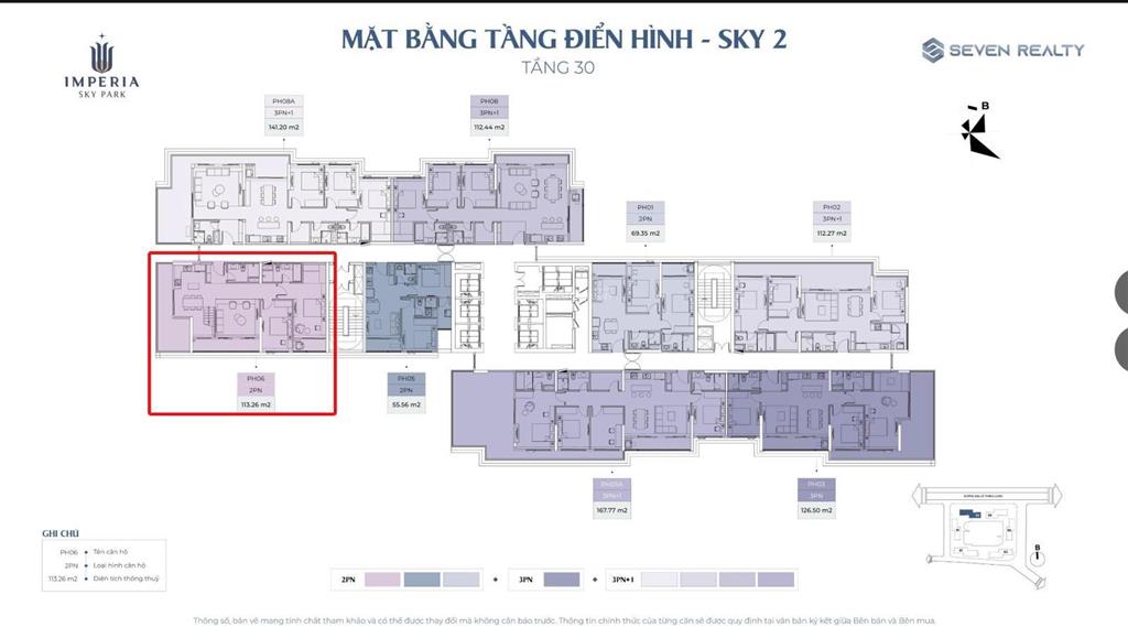 Bán căn hộ pen  duplex 186m2 15,507 tỷ/căn gđ1 tại imperia sky park.  0333 669 ***