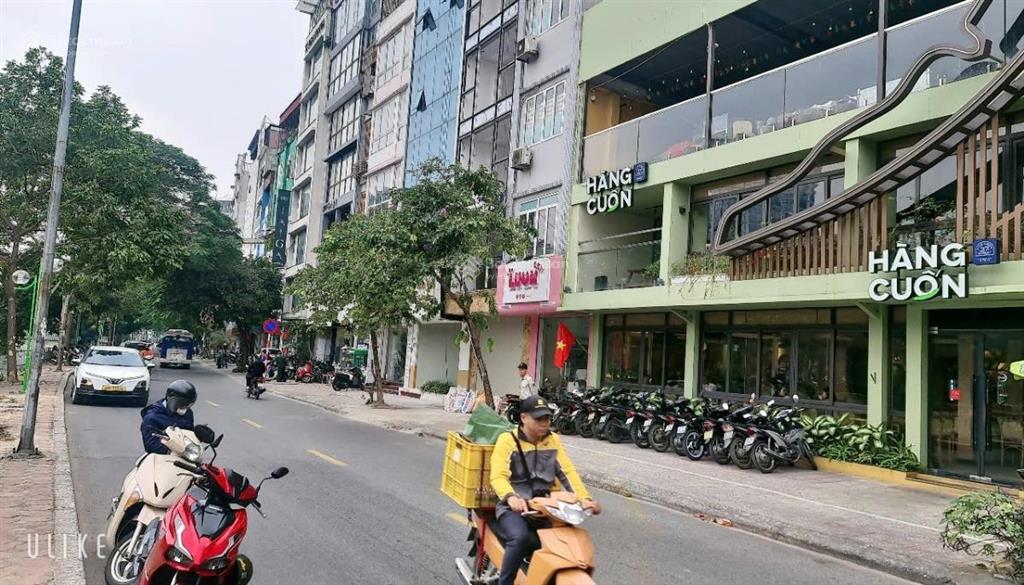 Mặt phố nguyễn khang  211m2 x 3t, mt 11,5m  vỉa hè 5m  kinh doanh  42 tỷ