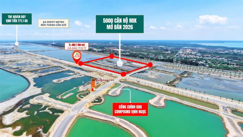 Nhà phố 100m2 mặt tiền đại lộ tương lai 50m boulevard prime vinhomes cần giờ phù hợp để kinh doanh