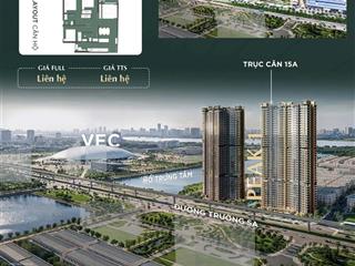 3pn 85,8m2 view sông trục 15a giá tốt 10,87 tỷ lumière essence peak tại vinhomes global gate