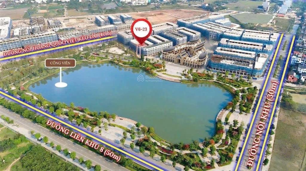 Chính chủ bán căn liền kề cạnh công viên giá 16 tỉ 75m hướng tây nam tại noble palace