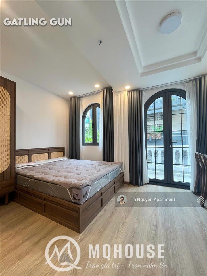 Căn hộ ~45m2 ngay trung tâm ban công lớn full nội thất gần cv lê văn tám phố phan xích long giáp q3