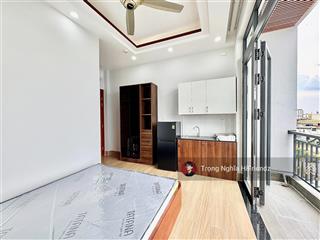 Cho thuê phòng cửa sổ trời ban công full nội thất gần emart phan huy ích  gò vấp