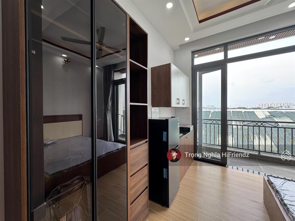 Cho thuê phòng cửa sổ trời ban công full nội thất gần emart phan huy ích  gò vấp