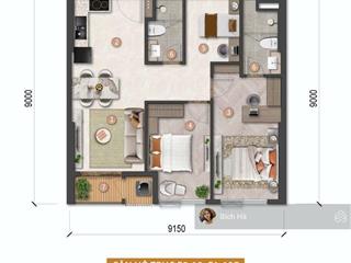 Bán căn hộ 2pn+ blanca city vũng tàu view biển & pháo hoa vĩnh viễn tầng trung chỉ 6,28 tỷ all in