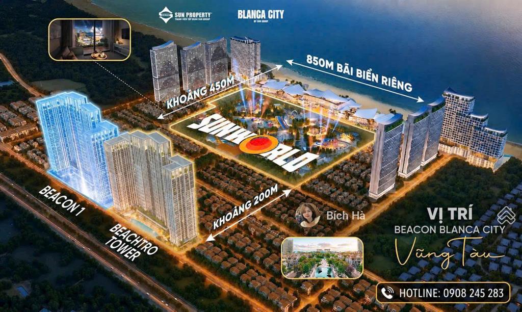 Cơ hội sở hữu căn 2pn tòa beachtro tower chỉ từ 2,9 tỷ tại blanca city  ưu đãi booking sớm 5%