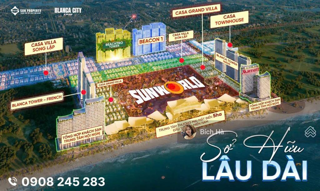 Cơ hội sở hữu căn 2pn tòa beachtro tower chỉ từ 2,9 tỷ tại blanca city  ưu đãi booking sớm 5%