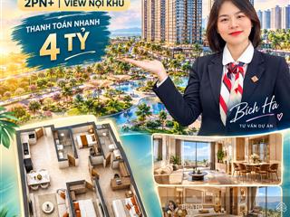 Căn hộ vũng tàu sở hữu lâu dài 2pn+ 81,3m2 giá tts 4,04 tỷ (full vat, kpbt)