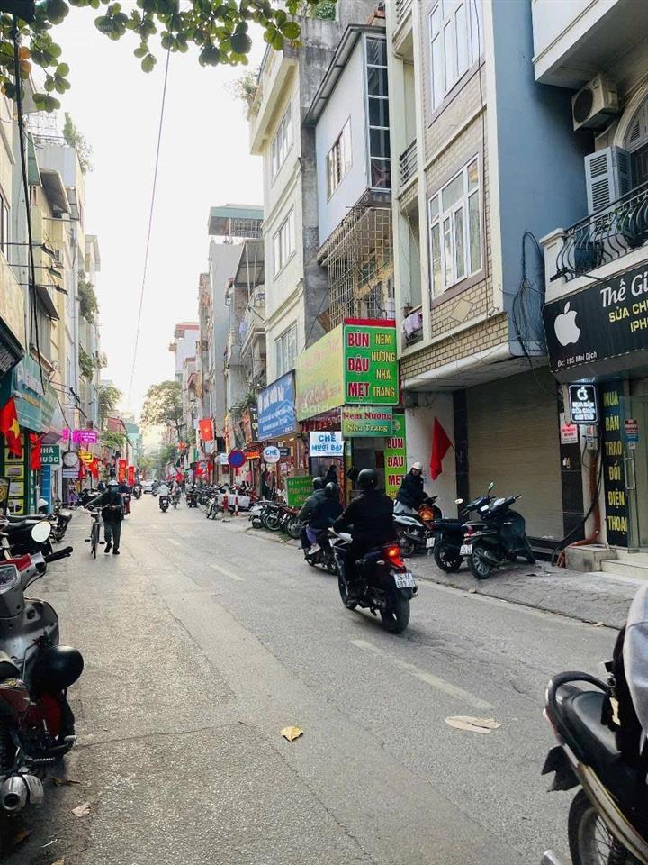 Bán nhà phố mai dịch 6tx50m2 ôtô đỗ cửa,ô chờ thang máy, kinh doanh văn phòng, giá 15.99 tỷ